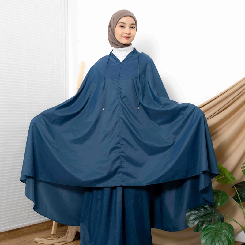 Product image ALF BY ALIF MUKENA MINI PARASUT PREMIUM KOREA TRAVEL - MAJOLICA BLUE ( MKN-026 ) all variant all variant